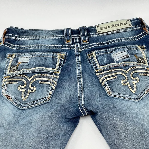 Super sexy Rock Revival Cameo Boot Cut Jeans Size 31